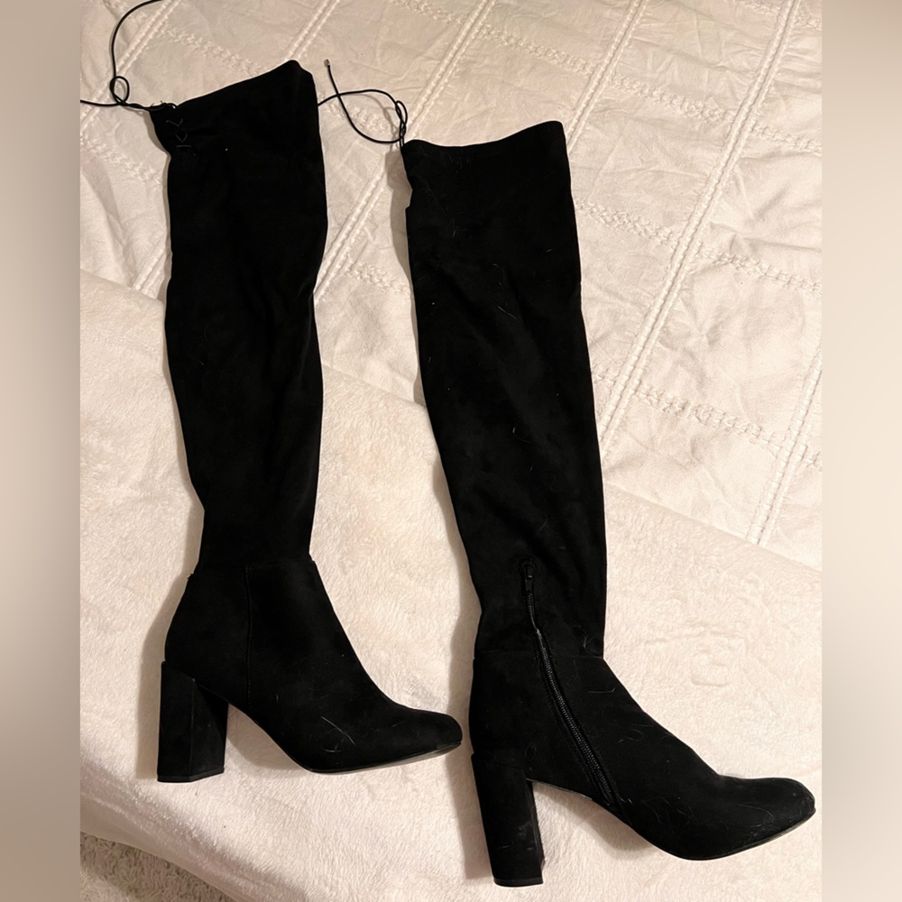 Black Over The Knee Boots